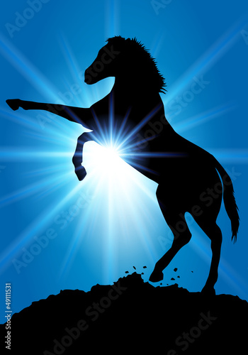 Cheval_Soleil_Rayons