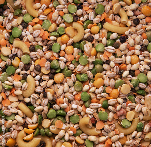 SOUP MIX! Texture Background Design - abstract pattern of seed