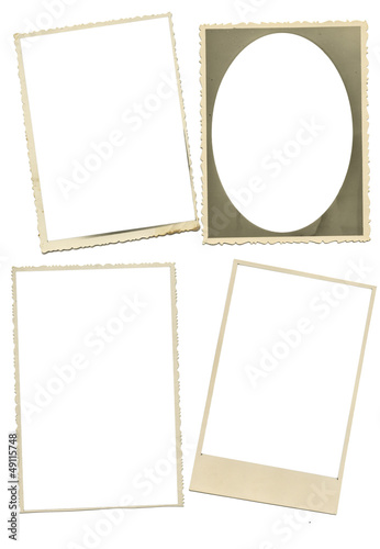 the set of old photos