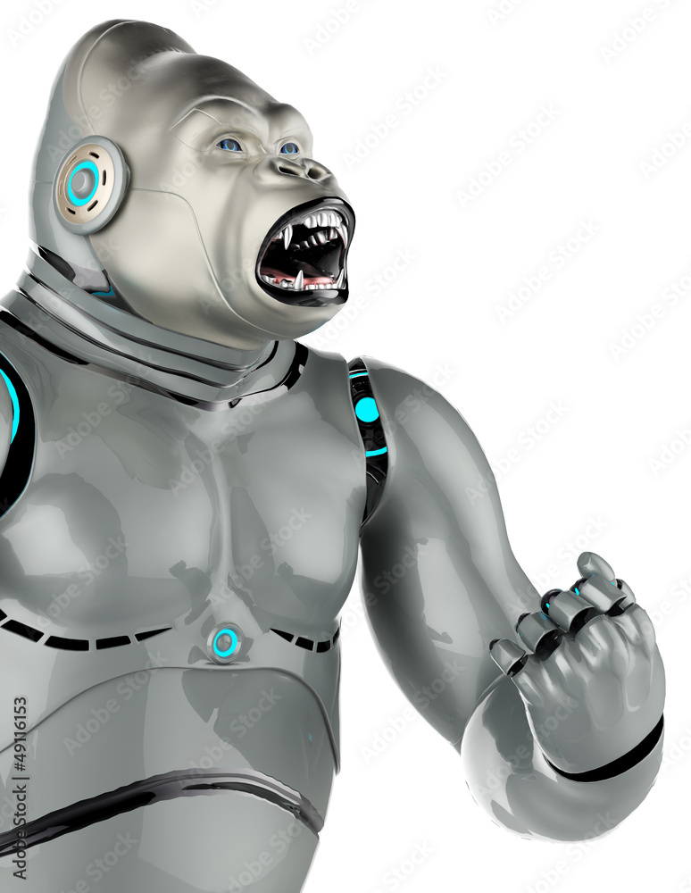 Cyborg Gorilla