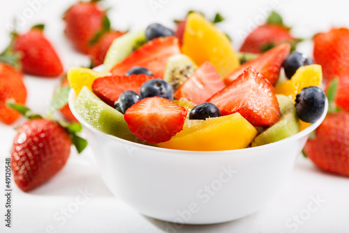 salad with fruits and berries