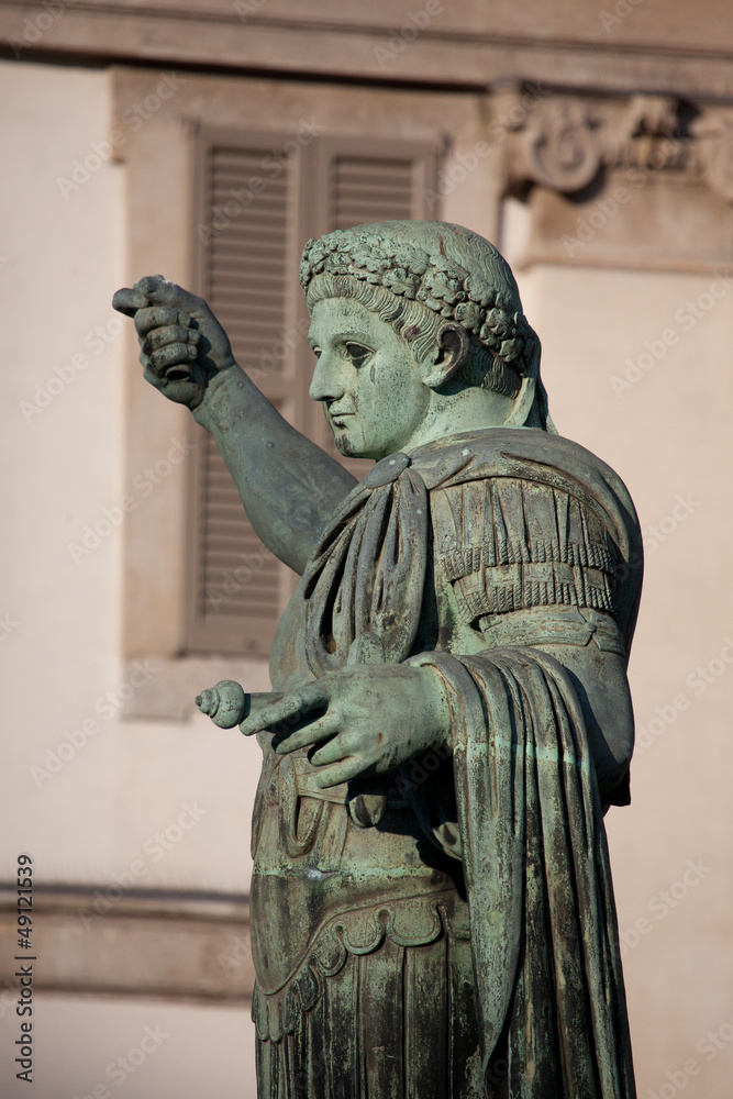 Monument to Roman emperor Constantine I