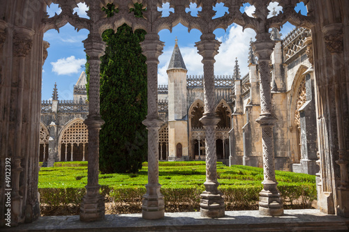 Royal cloister of Batalha monastery, Portugal