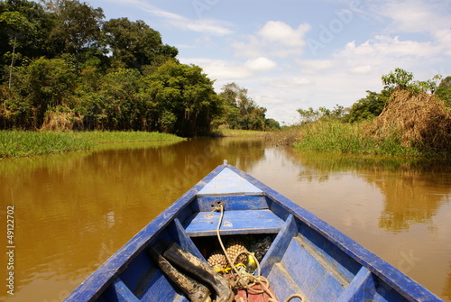 Obraz na płótnie Amazonas in Peru w salonie