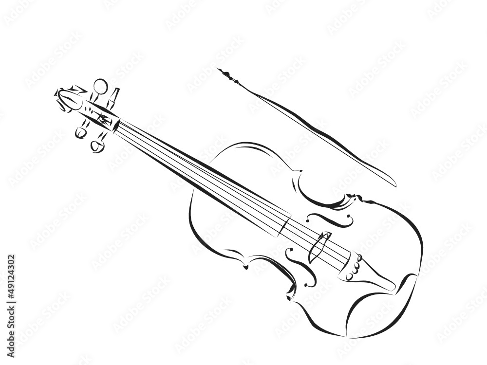 Obraz premium violin