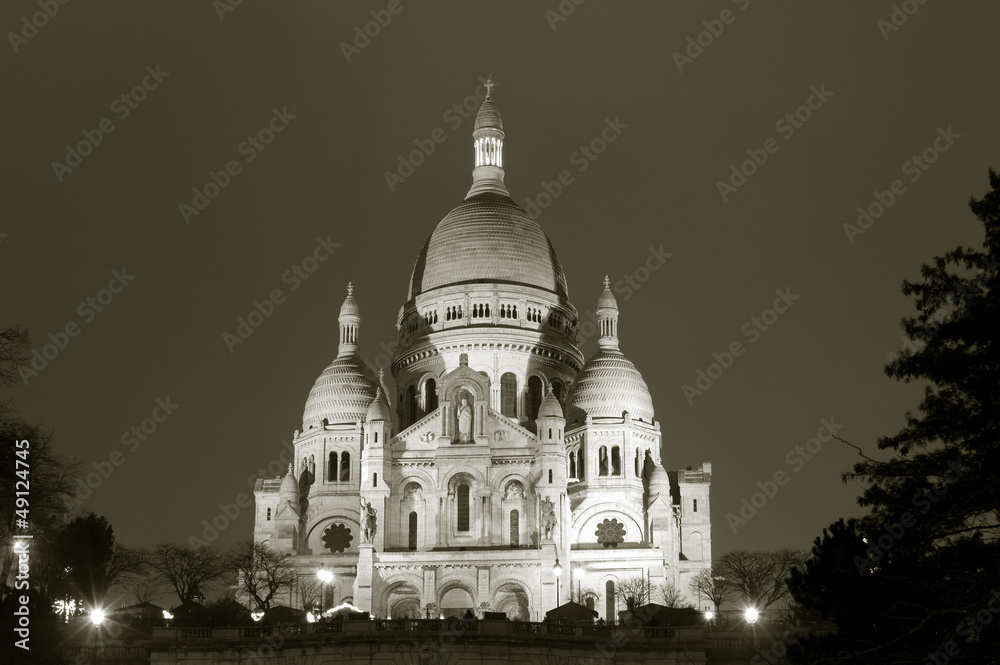 Sacre Coeur, Montmartre, Paris, Ile de France, France