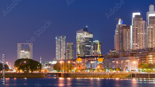 Puerto Madero at Night