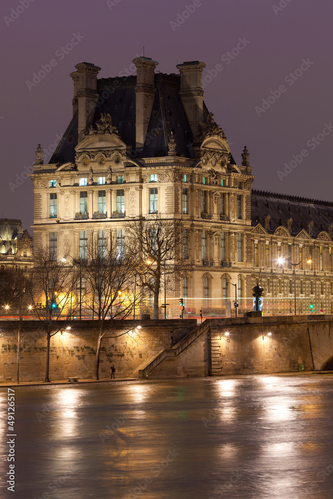 Louvre museum, Paris, Ile de France, France