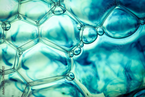 The surface of the bubble