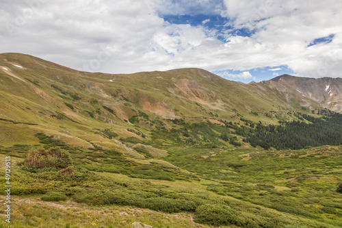 Cuadro en lienzo Rocky Mountain alpine zone