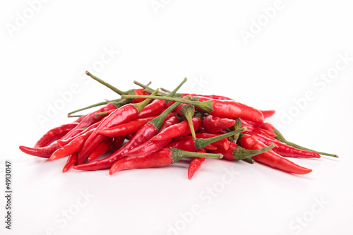 isolated red hot pepper