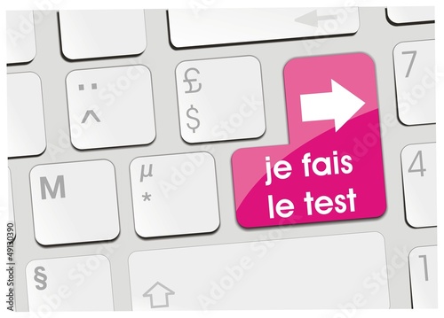 clavier je fais le test