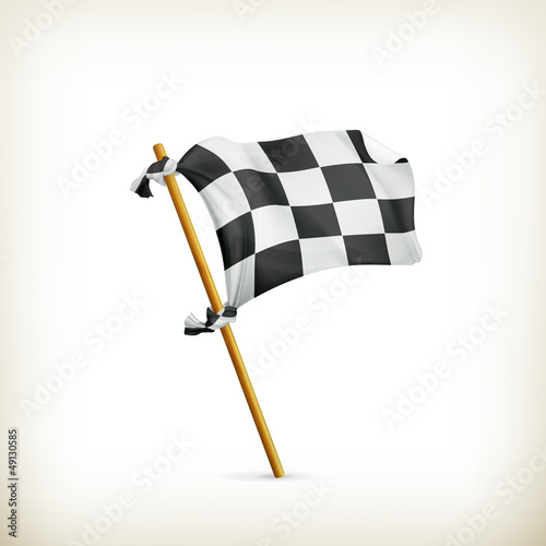 Checkered flag