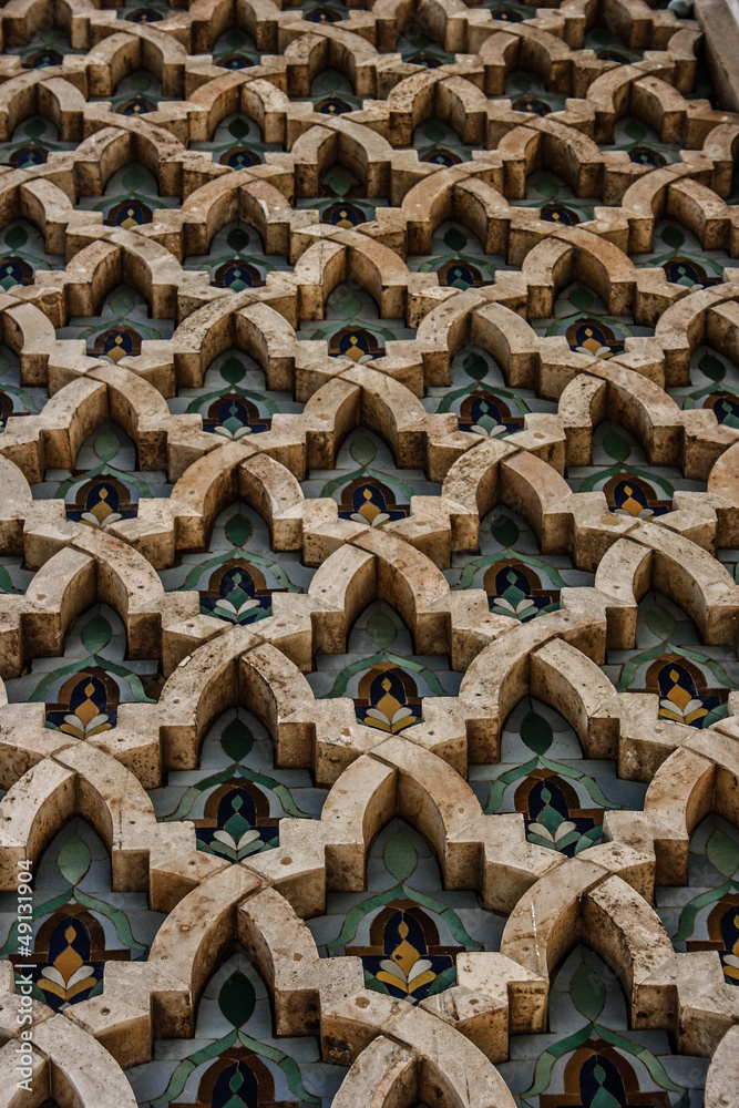 The Hassan II. mosque in Casablanca, Morocco The Hassan II. mosque in Casablanca, Morocco