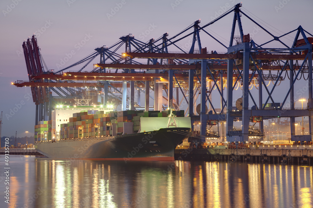 Fototapeta premium Container Terminal