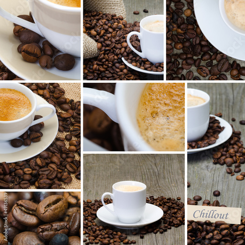 collage kaffee