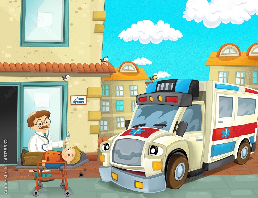 The emergency unit - the ambulance