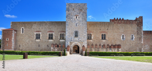 Entrée du palais des rois de Majorque