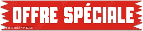 étiquette offre spéciale