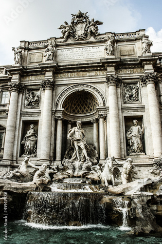 Trevi Fountain, Rome - Italy. Trevi Fountain