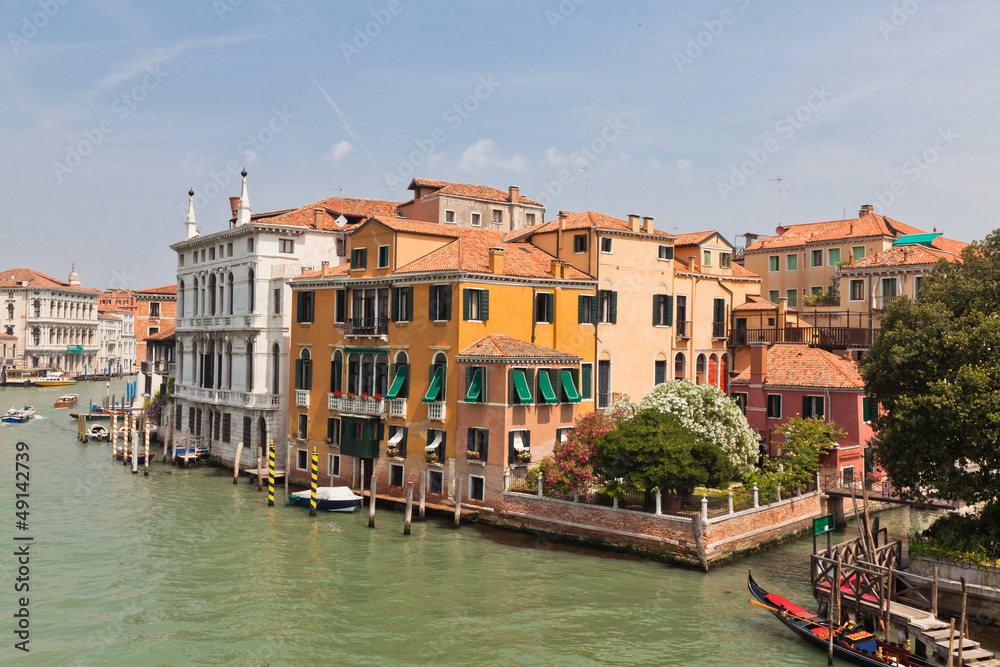 Venedig - Häuser am Canale Grande