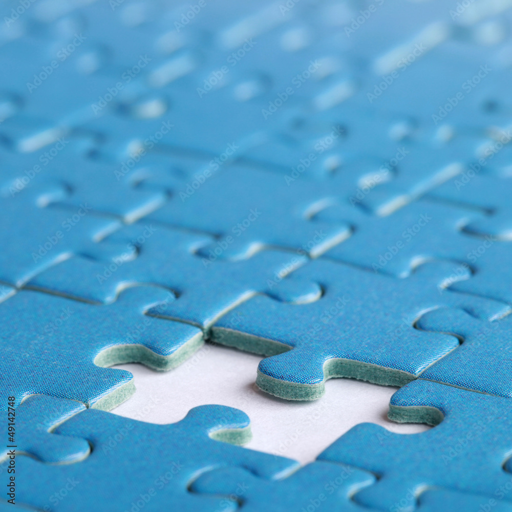 Lücke im Puzzle Lücke im Puzzle