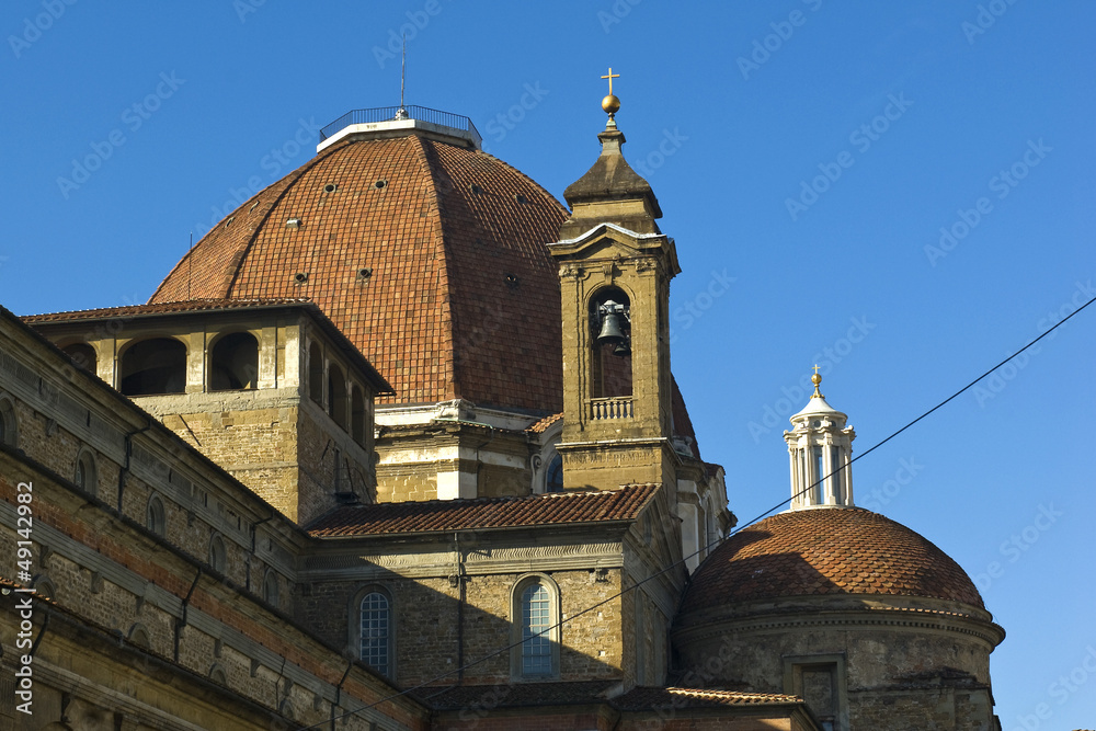 Cappelle Medicee, Firenze, parte esterna