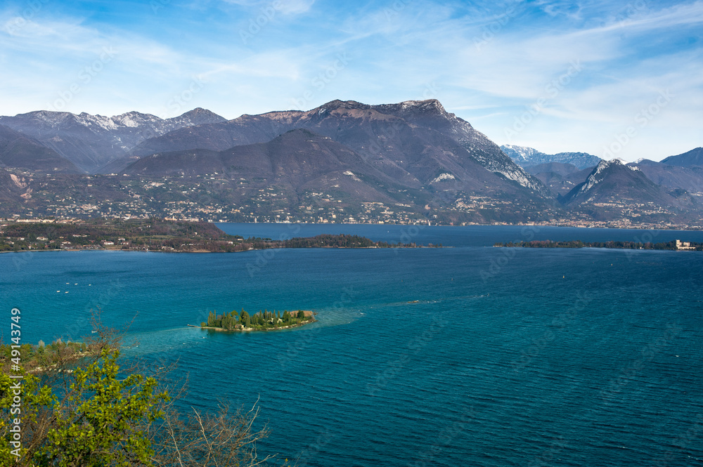 coast of garda lake, desencano, italy (La Rocca, Isolda di san B