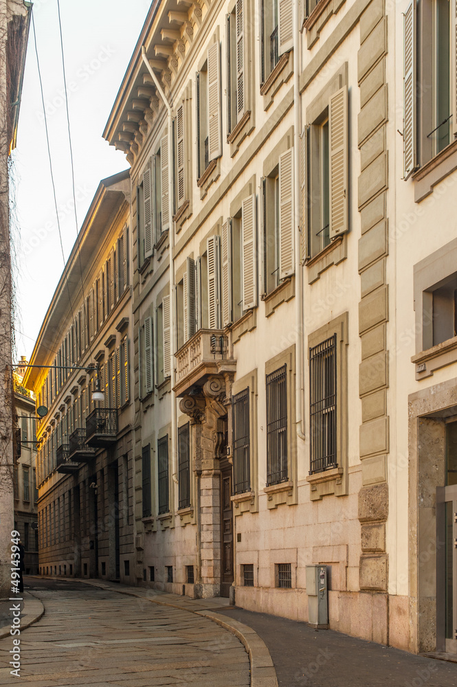 Streeta of Milano, Italy