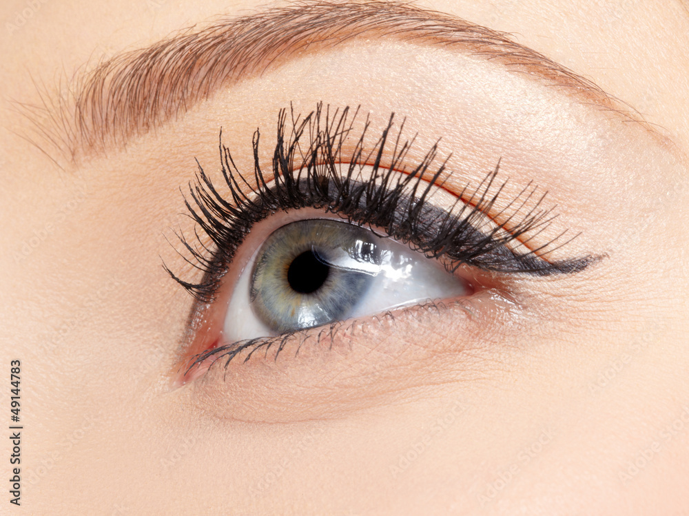 Fototapeta premium eye zone makeup