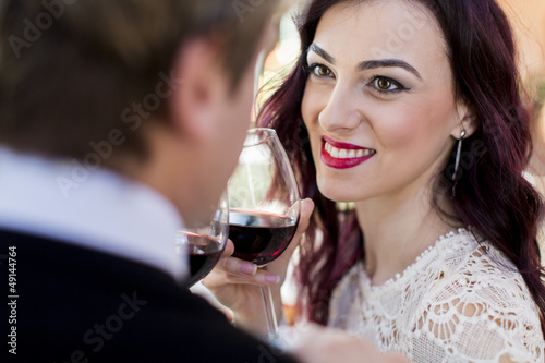 Romantic couple