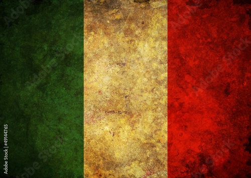 Grunge Italy Flag © darren whittingham