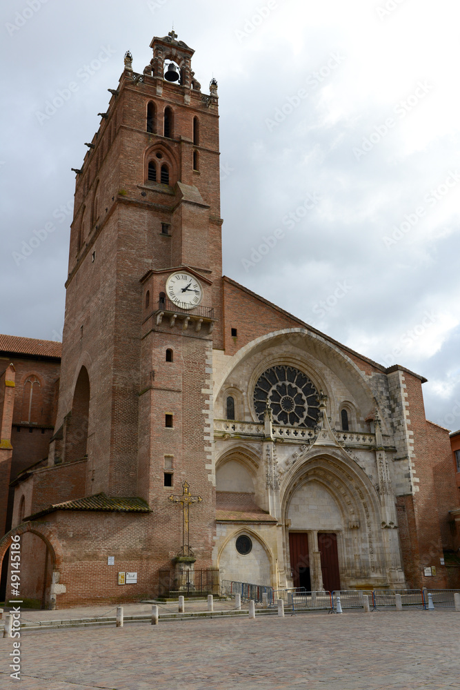 La cathédrale Saint-Etienne à Toulouse