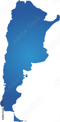 Argentinien Karte