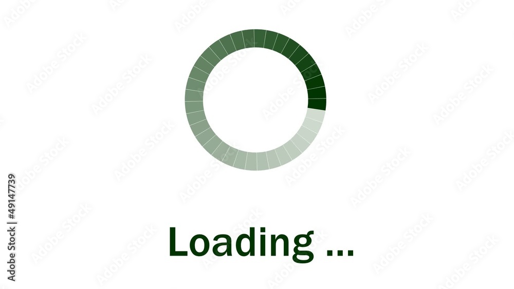 Loading - green Loading - green