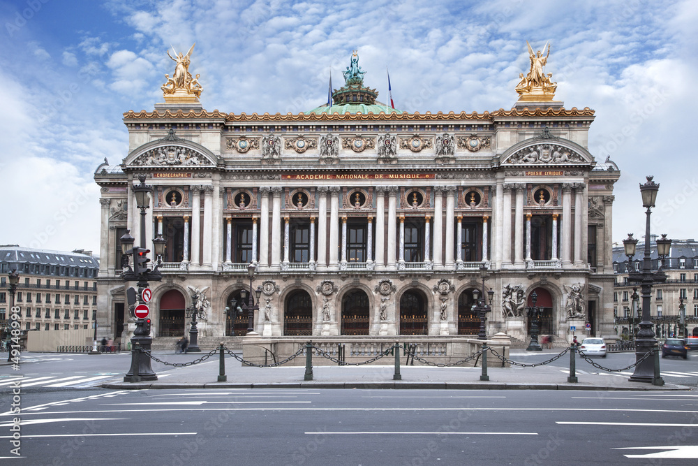 Fototapeta premium Opera Garnier w Paryżu