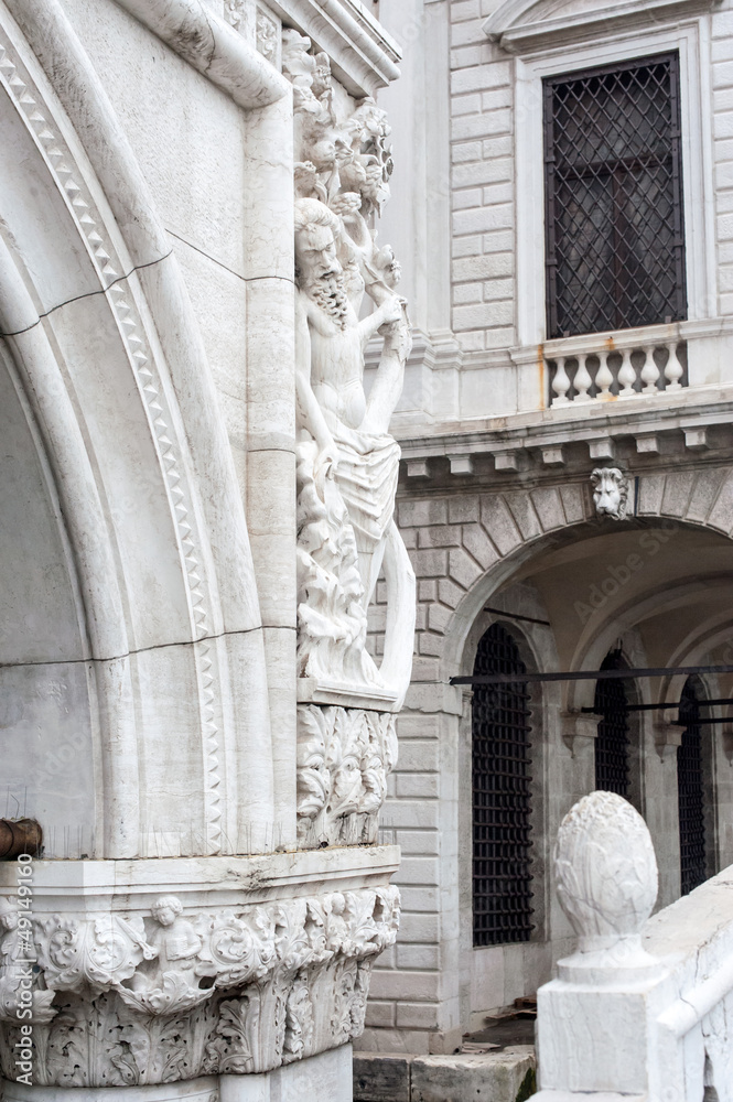 Fototapeta premium Construction, venice, details