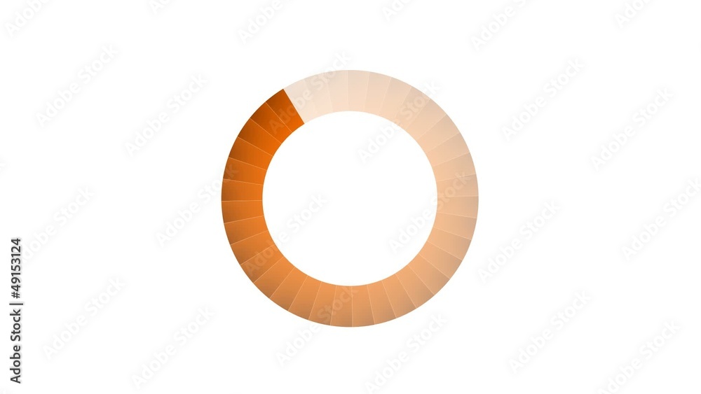 Loading - orange