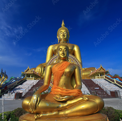 Big buddha statue at Wat muang  Thailand