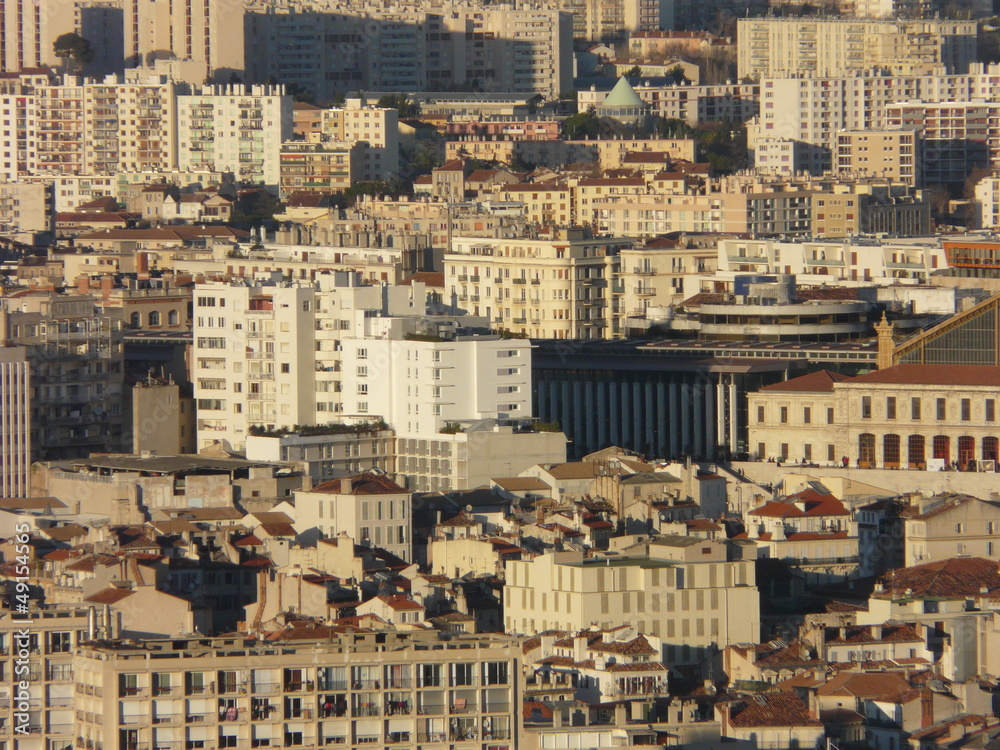 Dichtbebauung, Marseille