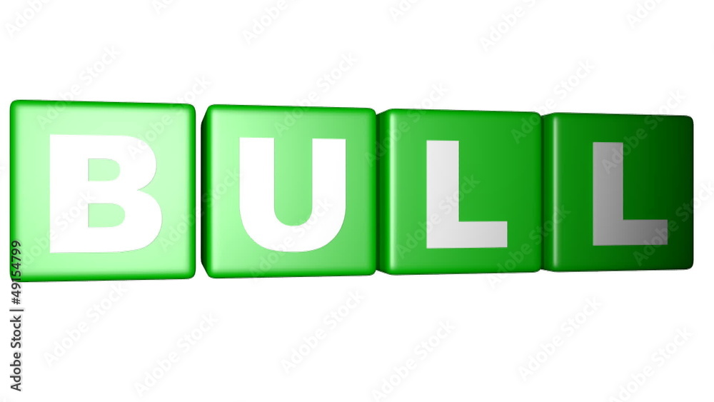 Bull green cubes Bull green cubes