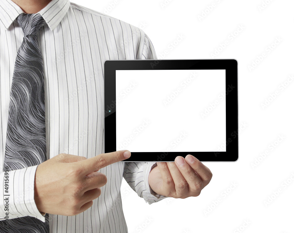 touch- tablet in hands touch- tablet in hands