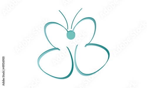Papillonn stylisé
