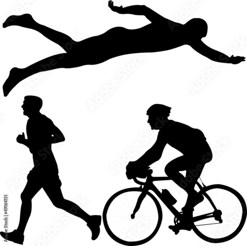 triathlon - vector