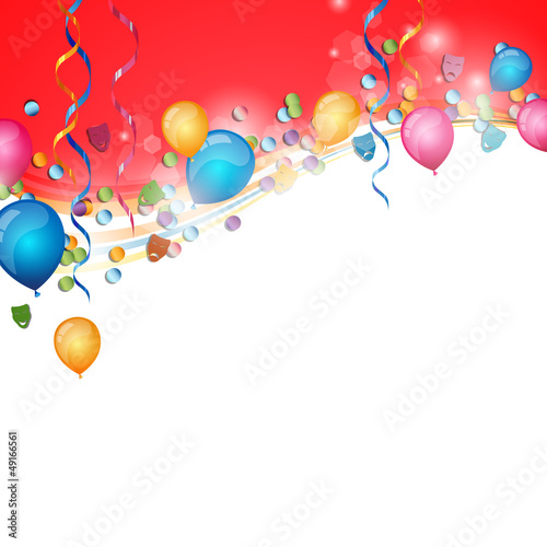 Vector Illustration of a Festive Background