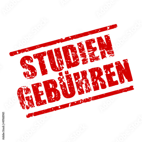 stempel eckig studiengebühren I
