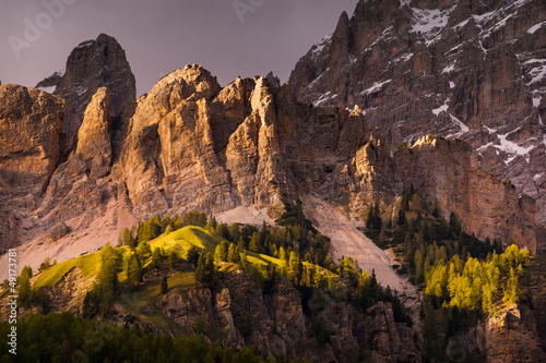 Dolomiti dal Lagazuoi, Trentino, Italia photo