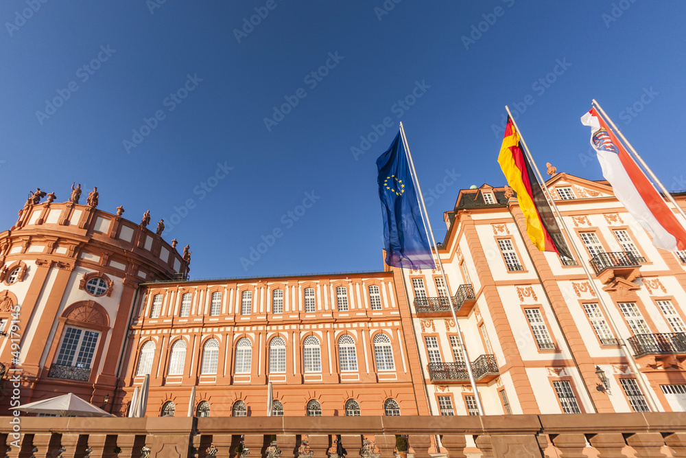 Obraz premium famous Biebrich Castle