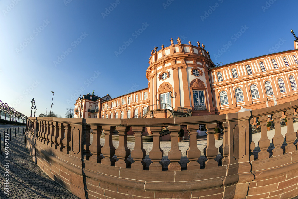 Obraz premium famous Biebrich Castle