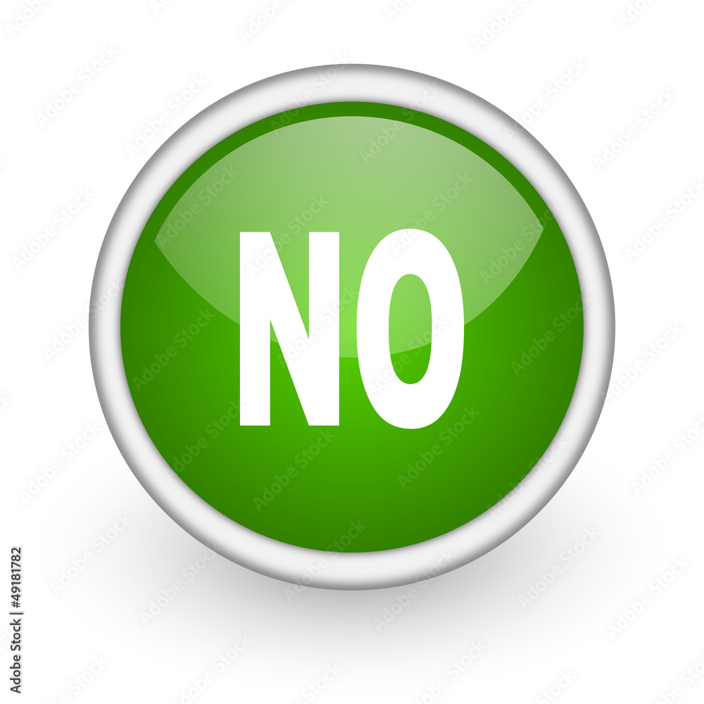 no green circle glossy web icon on white background no green circle glossy web icon on white background